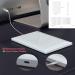 Rechargeable Travel Mirror with Lights and Magnification - Stepless Dimming, 3 Colors - White - Buy Online on GoSupps.com