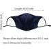 100% Mulberry Silk Face Masks 4-Pack for Sensitive Women - Black, Dusty Rose, Pink - Buy Online on GoSupps.com