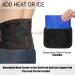 XL Black Lower Back Brace for Pain Relief - Lumbar Support Belt for Men & Women - Adjustable Straps for Herniated Disc, Sciatica, Scoliosis - Breathable Mesh Design - Buy Online on GoSupps.com