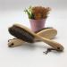 Shoe Brush Polish Wood Handle Real Hair Brush Cleaning for Leather Boots Shoes Cleaner Care Shoe Brush Brush Onecolor - Buy Online on GoSupps.com