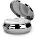 Chloroform Pill Box - Vintage Style Pill Organizer Case for Medicine & Vitamins - Black Trinket Holder - Buy Online on GoSupps.com