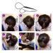26pcs Hair Styling Accessories Set - DIY Hair Clips Foam Pads & Tools for Women & Girls - Buy Online on GoSupps.com