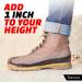 Height Increase Insoles for Men - +1 Inch Shoe Lifts & Comfortable Inserts for Instant Height Boost - Buy Online on GoSupps.com