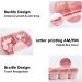 2 Pack Pill Organizer Set - Weekly & Daily AM/PM Large Capacity Travel Case for Vitamins & Supplements - Pink - Buy Online on GoSupps.com