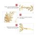 Frcolor Bridal Headband | Golden Leaf Baroque Headpiece | Vintage Bridal Accessories for International Shipping - Buy Online on GoSupps.com