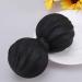 Lurrose Peanut Massage Ball - Double Ball TPE Relaxation & Yoga Roll for Shoulder Relief - Medium Black - Buy Online on GoSupps.com