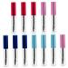 PLAFOPE 10pcs Mascara Bottle Blotting Paper for Oily Skin Eyelash Tubes with Wands Empty Clear Plastic