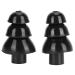 Black Ear Plugs Swimming Ear Plugs Reusable Noise Reduction Waterproof Swimming Earplugs with Filter Prevent Swimmer Ear