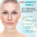 6-in-1 Tightening Neck Cream for Anti-Aging & Lift | Retinol Peptide & Hyaluronic Acid Face Moisturizer | Anti-Wrinkle Sagging Skin & Firming Care 40 ML - Buy Online on GoSupps.com