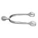 Sprenger - ULTRA FIT stainless steel spurs with big round rowel stainless steel 25