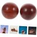 Clispeed Handball Massage Ball | Wooden Hand Rolling & Massage Roller Balls | Sports & Gymnasium Accessory | Mahogany Craftsmanship for Ultimate Relaxation - Buy Online on GoSupps.com