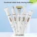 5 in 1 Women Electric Trimmer | Waterproof Rechargeable Pubic Hair Clippers & Body Depilator for Face Nose Eyebrows - Low Noise International Shipping Available - Buy Online on GoSupps.com