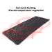 ZJchao Electric Blanket - Grey USB Heating Blanket | Soft Mink Velvet | 3 Temperature Levels | International Shipping Available - Buy Online on GoSupps.com