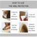 20 pcs Gel Toe Caps, Heel Grips, Toe Protectors, Back of Heel Cushion Pads - Silicone Guards for Foot Comfort - Buy Online on GoSupps.com