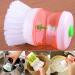 1Pc Creative Palm Brush Cleaner Pot Pan Dish Bowl Wash Tool Kitchen Utensil Washing Brush Scrubber Cleaning Brush with Soap Dispenser Refilled Random - Buy Online on GoSupps.com
