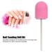 Grinding Head for Nail Polishing - Fine Sandpaper 0.4x0.6 inches - Lightweight & Durable Nail Drill Attachment (Pink) for Home Use - Buy Online on GoSupps.com