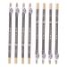 Didiseaon 8pcs Black Colored Pencils Makeup Sharpener Eyeliner Sharpener Black Eyebrow Pencil 1 count (Pack of 1) Coffee
