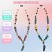 Sensory Kids Chew Necklaces 2 Pack - Silicone Teething & Nursing Breastfeeding Toys | BPA Free, Freezable, Dishwasher Safe - Buy Online on GoSupps.com