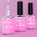 Melous Nail Glue Debonder 10ml - Nail Glue Remover with Cuticle Pusher for Acrylic & False Nails - Buy Online on GoSupps.com