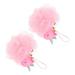 2pcs Unicorn Bath Balls - Kids Cartoon Shower Wash & Loofah | Body Cleaning Puff for Toddler | Pink PVC Bath Tub Sponge - Buy Online on GoSupps.com