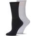 Shop MeMoi 2 Pair Diabetic Full Cushion Crew Socks - Pink/White (Size 9-11) - Comfort & Support for Healthy Feet - Buy Online on GoSupps.com