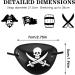 6 Pieces Black Pirate Eye Patch - Buy Online on GoSupps.com
