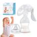 Edibaby Manual Breast Pump Breast Pump Breast Pump Collector 130 ml Ergonomic BPA-free Soft Comfortable