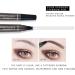 Matezis Eyebrow Pencil 2pcs Lumierez Brow Pen 4 Tipped Precise Brow Pen Long Lasting Microblading Eyebrow Pen (Black) - Buy Online on GoSupps.com