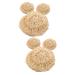 Housoutil 6 Pcs Cleaning Bath Ball Shower Exfoliating Loofah Bath Scrubber African Exfoliating Net Washing Sponge Balls Body Portable Bath Shower Balls for Washing Sisal Bath Wipe