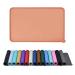 Reopet silicone feed mats for pets - waterproof dog and cat space mats with elevated edges - dog and cat bars - choose sizes 47 x 30 cm (1 -pack) light salmon