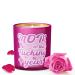 SALUBRITO Gifts for Mom from Daughter Son Mother Day Funny Scented Candle Velvet Rose - Mother of The F*cking Year - Soy Wax Aromatherapy Candle Birthday Jar Candle for Mother 10oz