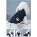 Tineer Winter Pet Coat with Harness | Waterproof Fleece Lined Warm Jacket for Large Dogs | XL Black - Buy Online on GoSupps.com