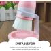 POPETPOP 1PC face Brush Silicone scrubbers face for Women face Scrubber for Women Cleansing Facial Brush face Silicone Scrubber Facial Brush Manual Miss Fiber Wool loofah Simple 11x8cm Pink - Buy Online on GoSupps.com