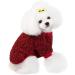 Buy Tineer XXL Red Winter Lamb Kashmir Coat for Small & Medium Dogs | Warm Fleece Jacket Vest for Outdoor Use - Buy Online on GoSupps.com
