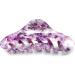 QinGoo Large Acetate Hair Clip Beautiful Women's Hair Clip Headpiece Elegant Hair Accessory (Purple) - Buy Online on GoSupps.com