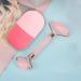Facial Skincare Ice Roller Mold - Enhance Glow & Reduce Fine Lines | Oval Pink Set for Radiant Skin - Buy Online on GoSupps.com