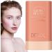 Cream Makeup Blushess - Blushes Stick Cream for Cheeks and Lips Rotating Design Makeup Blushes Stick Waterproof Long Lasting Cheek Tint For Women Girls Mature Skin Pochy 01 - Buy Online on GoSupps.com