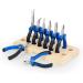 Jewelry Pliers 8Pcs Set  Jewelry Making Tools  Mini Precision Pliers Kit with Wood Pallet  Needle Nose Pliers  Wire Cutters  Diagonal Pliers etc. Pliers for Jewelry DIY Crafting Beading Repairing - Buy Online on GoSupps.com