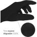 EXBRIECO 2 6 or 12 Cotton Gloves Moisturizing Gloves Soft Elastic Hand Care Comfortable Mime Jeweller Waiter Costume White or Black. M Pack 2 Black - Buy Online on GoSupps.com