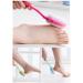 LUOEM Exfoliating Foot Brush with Plastic Handle - Random Color | Effective Scrub for Smooth Feet | Ideal for Home Spa & Pedicure - Buy Online on GoSupps.com