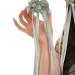 amangul Braids Hair Clip for Hot Girl Long Ribbon Layered Flower Shape Hair Barrettes Ponytail Hair Barrettes for Teens Girl