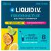 Liquid IV Hydration Multiplier Drink Mix - 30 Individual Stick Packets - Variety Flavors Lemon Lime and Passion Fruit - 480 Grams