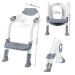 Potty Training Seat with Step Stool Ladder for Toddlers - SKYROKU Comfortable and Safe Potty Seat with Anti-Slip Pads - Grey - Buy Online on GoSupps.com