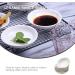 Zerodeko 6pcs Ceramic Saucer Sauce Storage Container Snack Bowl Japanese Soy Sauce 5inch Round Plate Pinch Prep Bowls Ketchup Seasoning Small Dipping Snack Plate Ceramics White re-usable - Buy Online on GoSupps.com