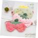 FRCOLOR Cactus Blindfold Plush Sleep Soft Eye Cover | Bunny Mask Girls Sleep Mask | Breathable Eye Mask for Sleeping | Green - Buy Online on GoSupps.com