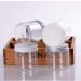 120 ml Plastic Cosmetic Containers with Silver Aluminum Caps - Pack of 6 | Perfect for Creams Lotions Ointments & Makeup - Buy Online on GoSupps.com