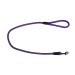 Leash - Rope leash with hand loop Basic 10mm 27 colours 7 lengths (1.00 m violet) 1.00 m violet