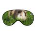 Cute Guinea Pig Pattern Sleep Masks Eye Cover Blackout with Adjustable Elastic Strap Night Blindfold for Women Men Yoga Travel Nap