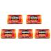 Jacob's Hovis Digestives Biscuits 5X250G Pack | Wheatmeal Biscuits | Suitable for vegetarians | Typical number of biscuits per pack: 21 | 105 biscuits