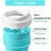 bealy Large/Petite Dog Paw Cleaner Cup - Portable Dog Foot Washer with Silicone Washers in Blue/Green - Easy-to-Use and Handy Dog Paw Washer - Nice Packaging - Buy Online on GoSupps.com